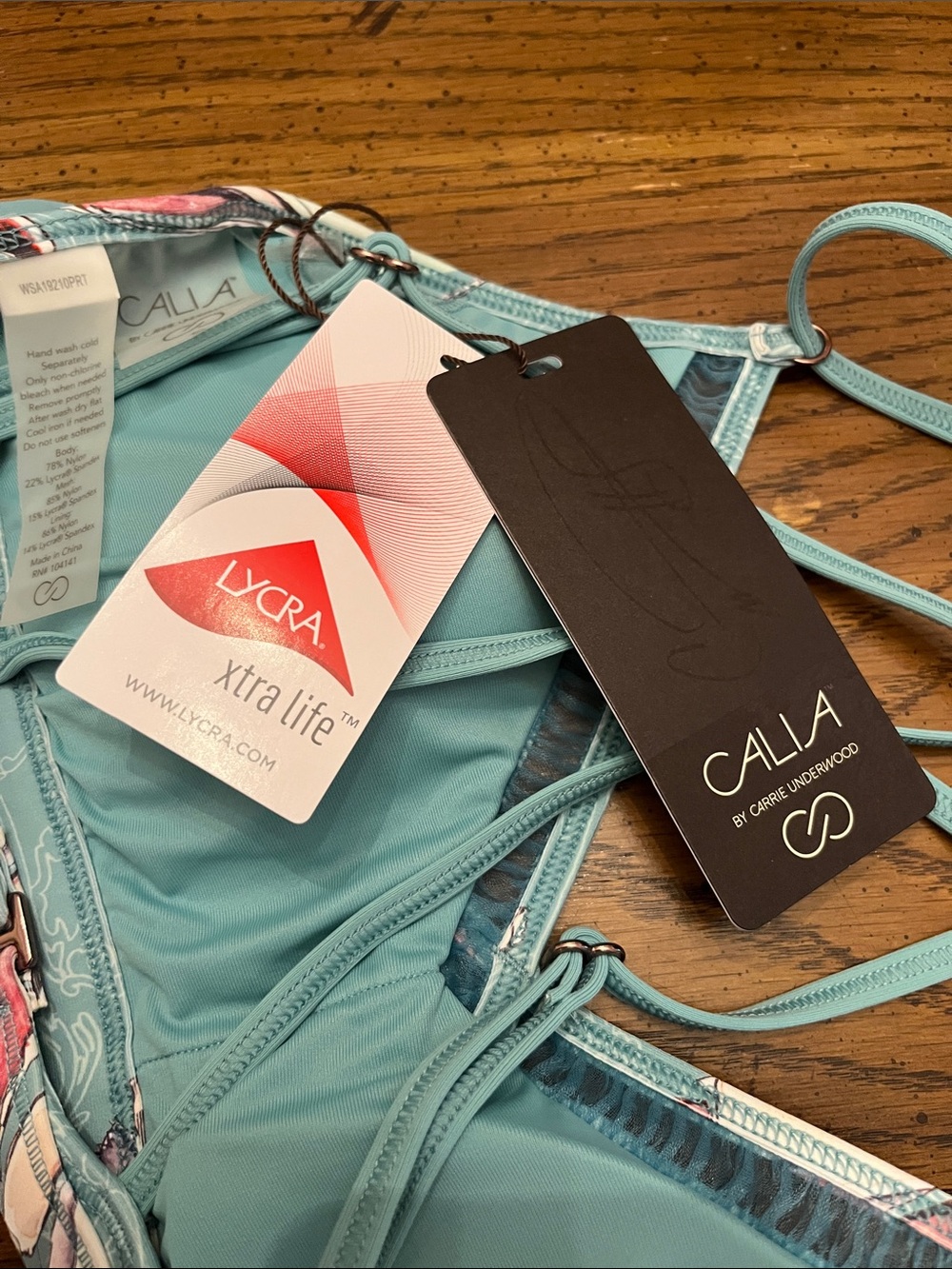 CALIA by Carrie Underwood bikini set, size small, new with tags - Picture 7 of 15